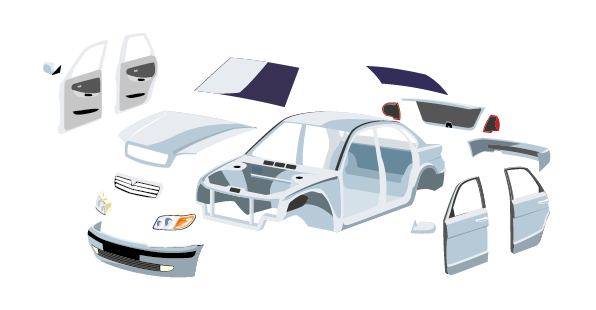 Composition of a vehicle